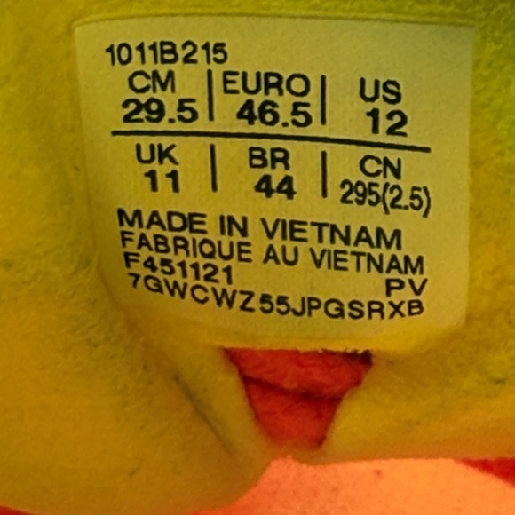 Asics Metaspeed Sky Mens Running Shoes Orange Yellow Gradient 1011B215 Size 12 - Picture 10 of 10